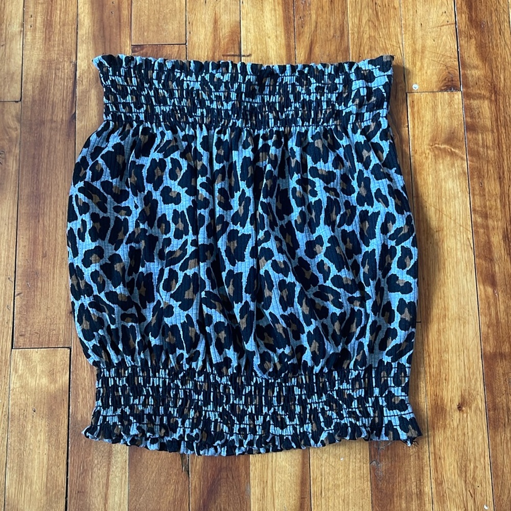 Cheetah Print Tube Top